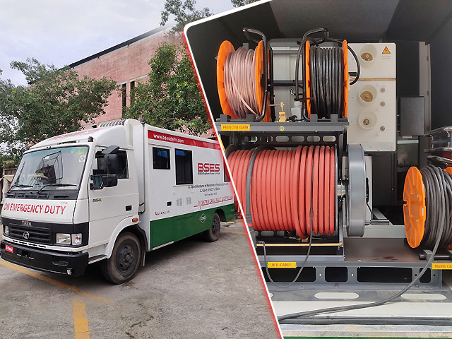 BSES Delhi uses Centrix 2.0 Power Cable fault locating vehicle mounted system 